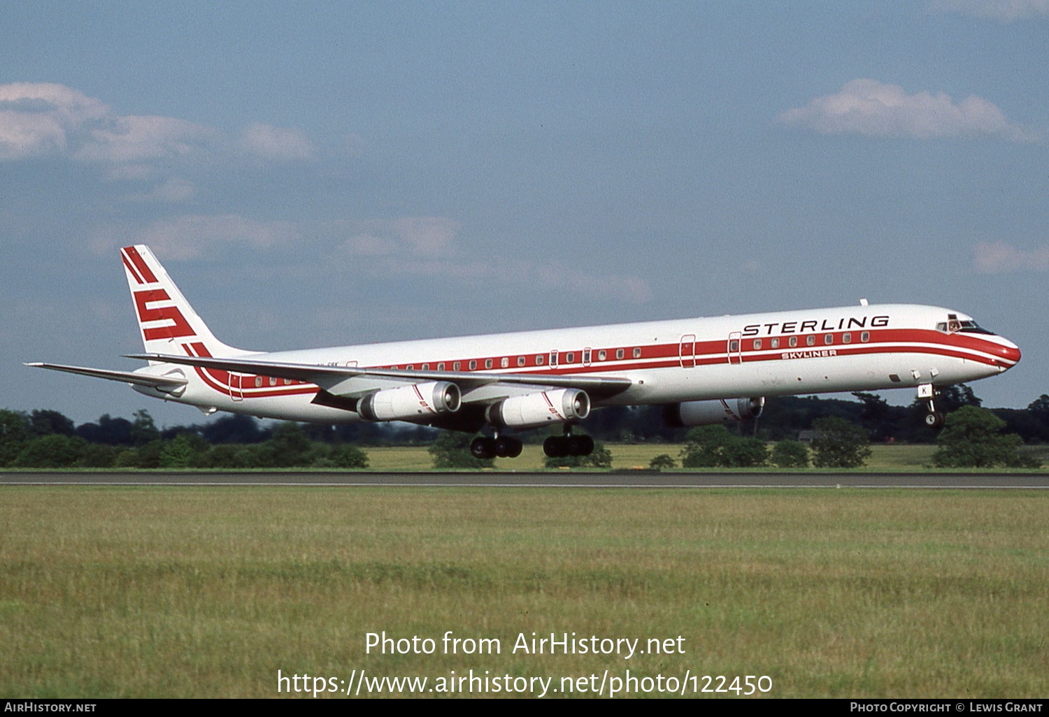 Aircraft Photo of OY-SBK | McDonnell Douglas DC-8-63 | Sterling Airways | AirHistory.net #122450