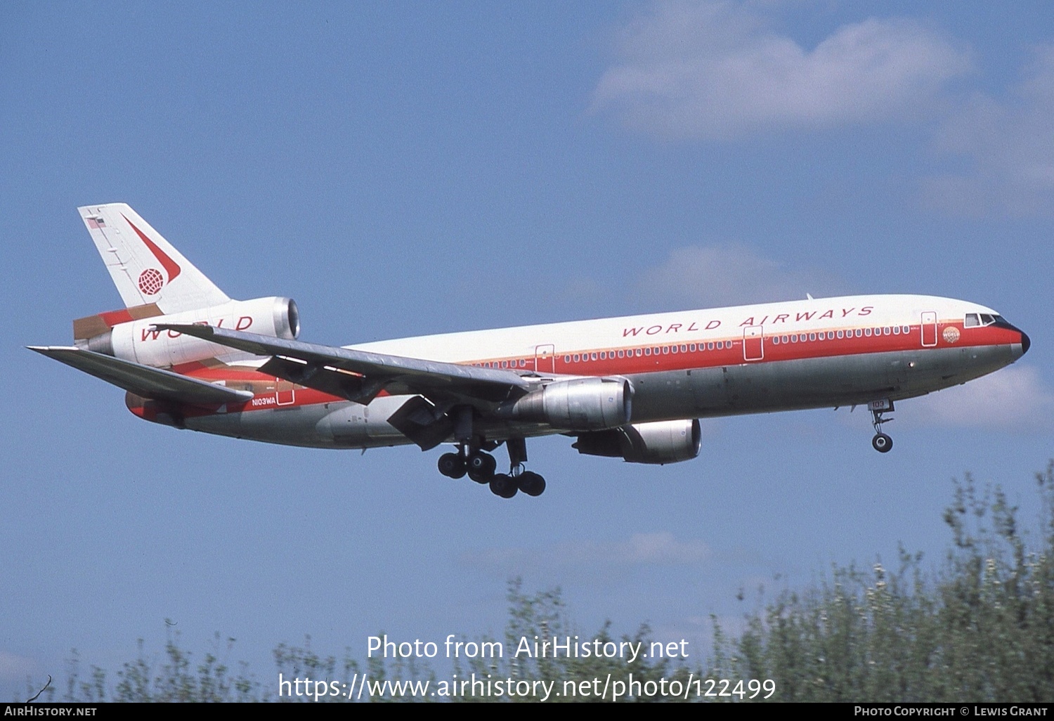 Aircraft Photo of N103WA | McDonnell Douglas DC-10-30CF | World Airways | AirHistory.net #122499