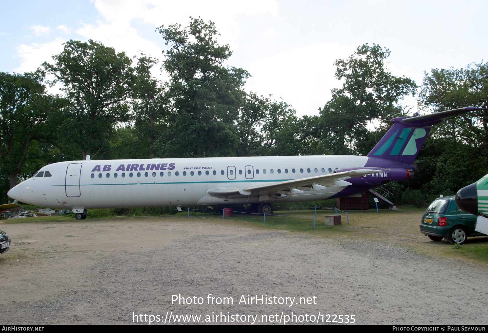 Aircraft Photo of G-AVMN | BAC 111-510ED One-Eleven | AB Airlines | AirHistory.net #122535