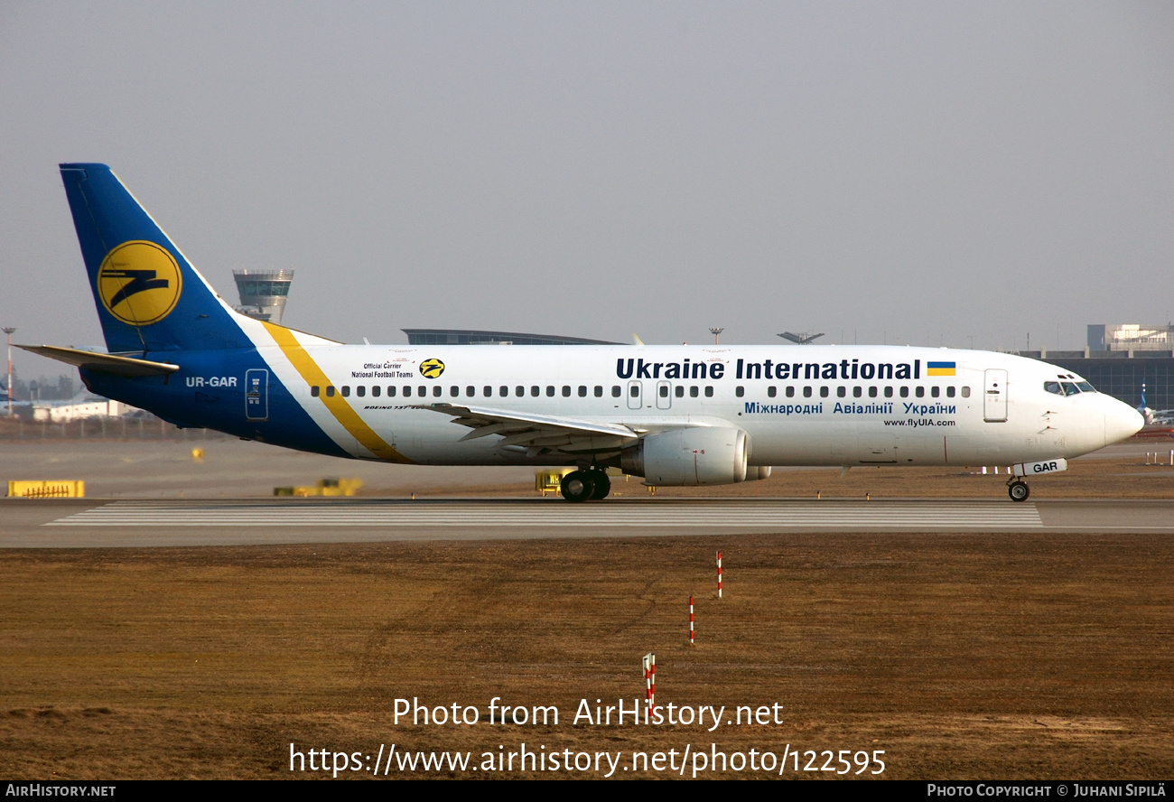 Aircraft Photo of UR-GAR | Boeing 737-4Y0 | Ukraine International Airlines | AirHistory.net #122595