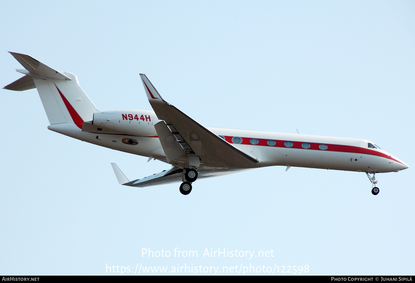 Aircraft Photo of N944H | Gulfstream Aerospace G-V-SP Gulfstream G550 | AirHistory.net #122598