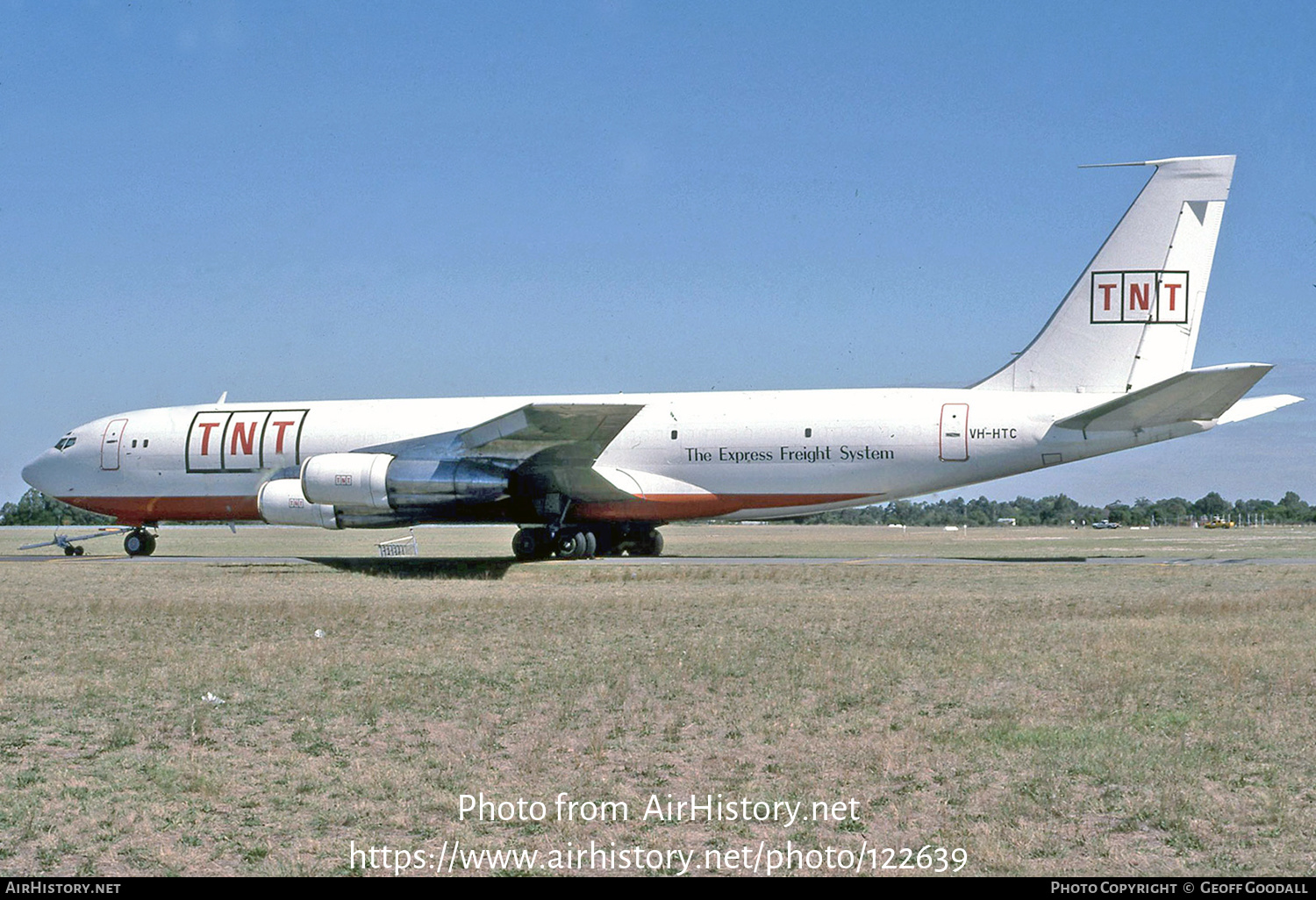 Aircraft Photo of VH-HTC | Boeing 707-330C | TNT Express | AirHistory.net #122639