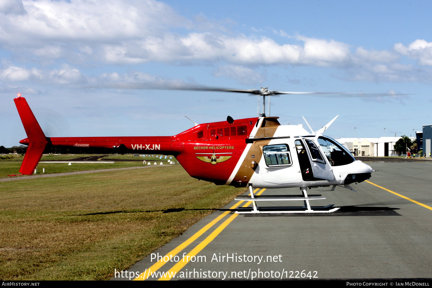 Aircraft Photo of VH-XJN | Bell 206B-3 JetRanger III | Becker Helicopters | AirHistory.net #122642