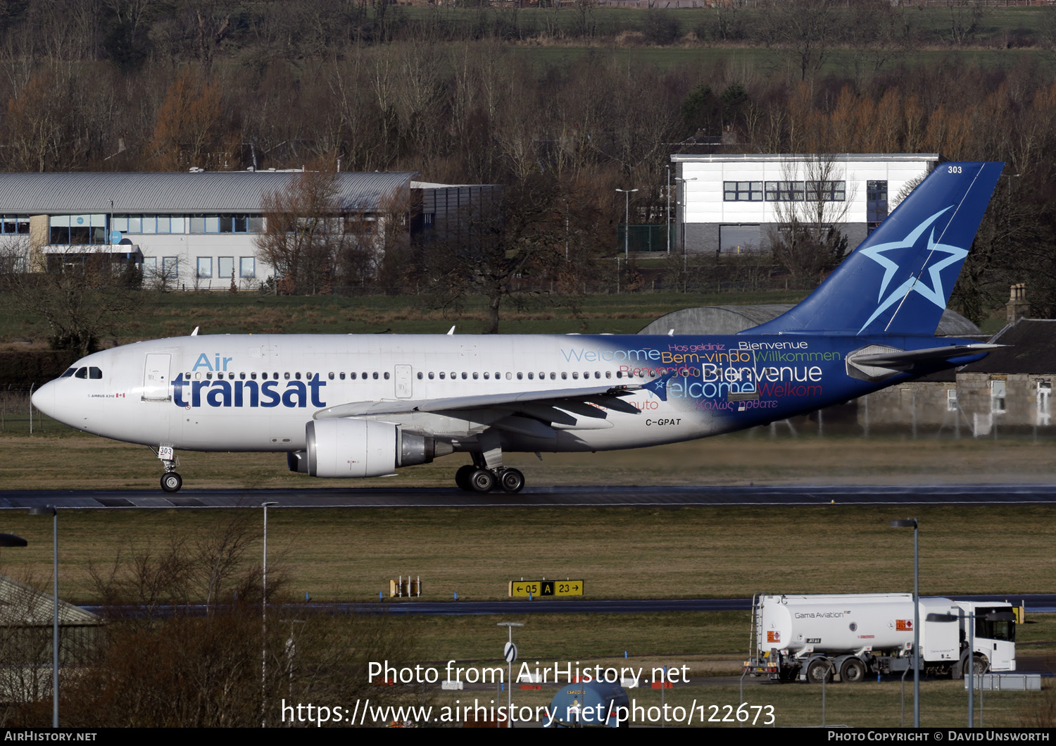 Aircraft Photo of C-GPAT | Airbus A310-308/ET | Air Transat | AirHistory.net #122673