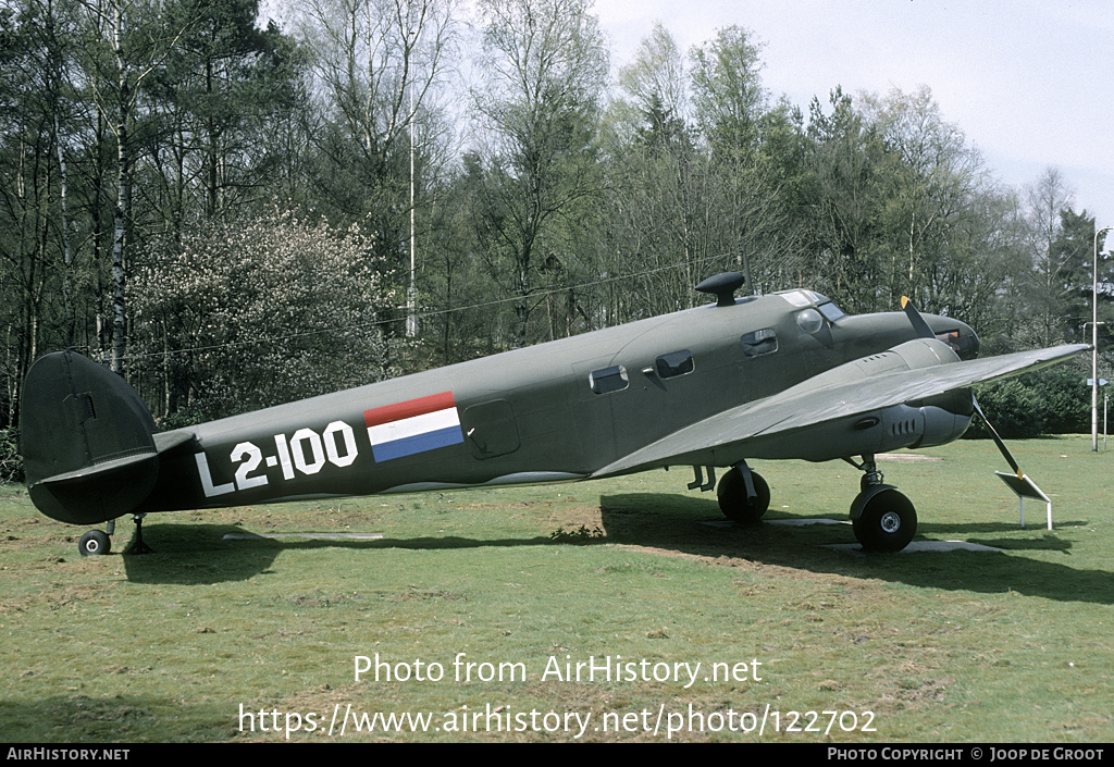 Aircraft Photo of L2-100 | Lockheed 12-26 Electra Junior | Netherlands East Indies - Air Force | AirHistory.net #122702