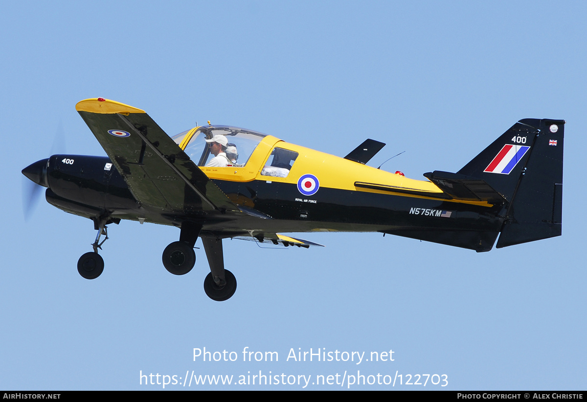 Aircraft Photo of N575KM | Scottish Aviation Bulldog 120 | UK - Air Force | AirHistory.net #122703