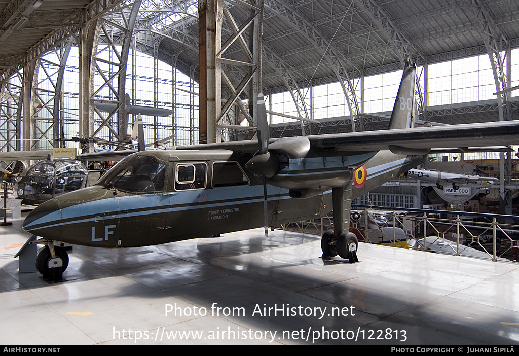 Aircraft Photo Of B-06 | Britten-Norman BN-2A-21 Islander | Belgium ...