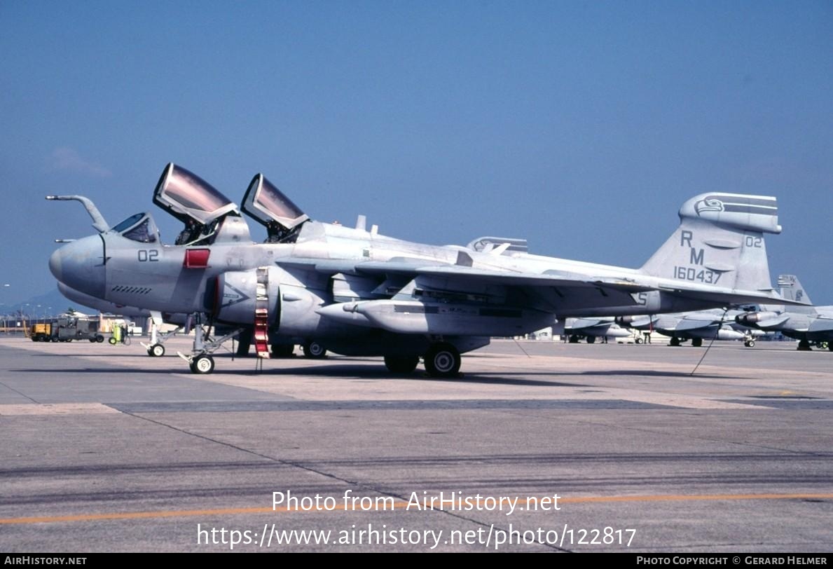 Aircraft Photo of 160437 | Grumman EA-6B Prowler (G-128) | USA - Marines | AirHistory.net #122817