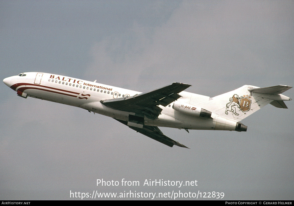 Aircraft Photo of YL-BAE | Boeing 727-23 | Baltic International | AirHistory.net #122839