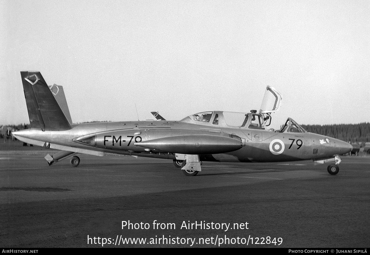 Aircraft Photo of FM-79 | Fouga CM-170R Magister | Finland - Air Force ...