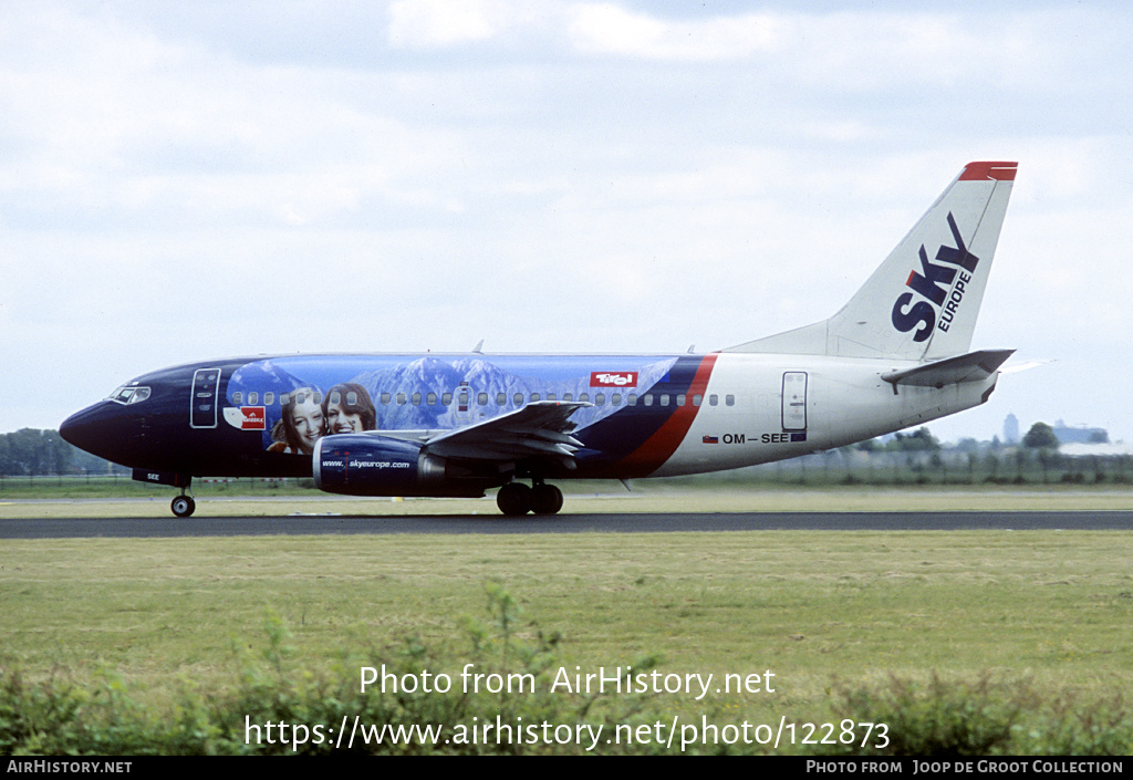 Aircraft Photo of OM-SEE | Boeing 737-53C | SkyEurope Airlines | AirHistory.net #122873