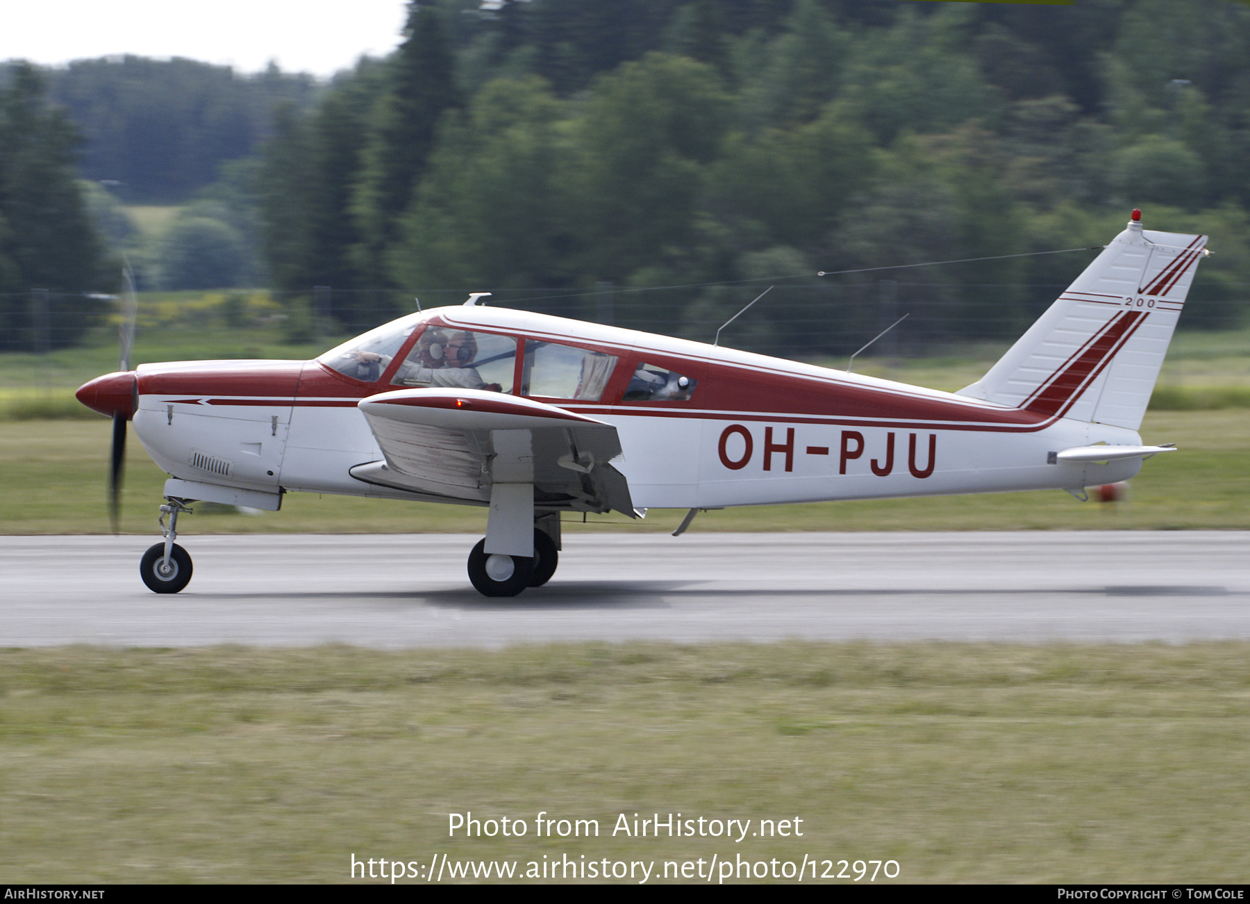 Aircraft Photo of OH-PJU | Piper PA-28R-200 Cherokee Arrow | AirHistory.net #122970