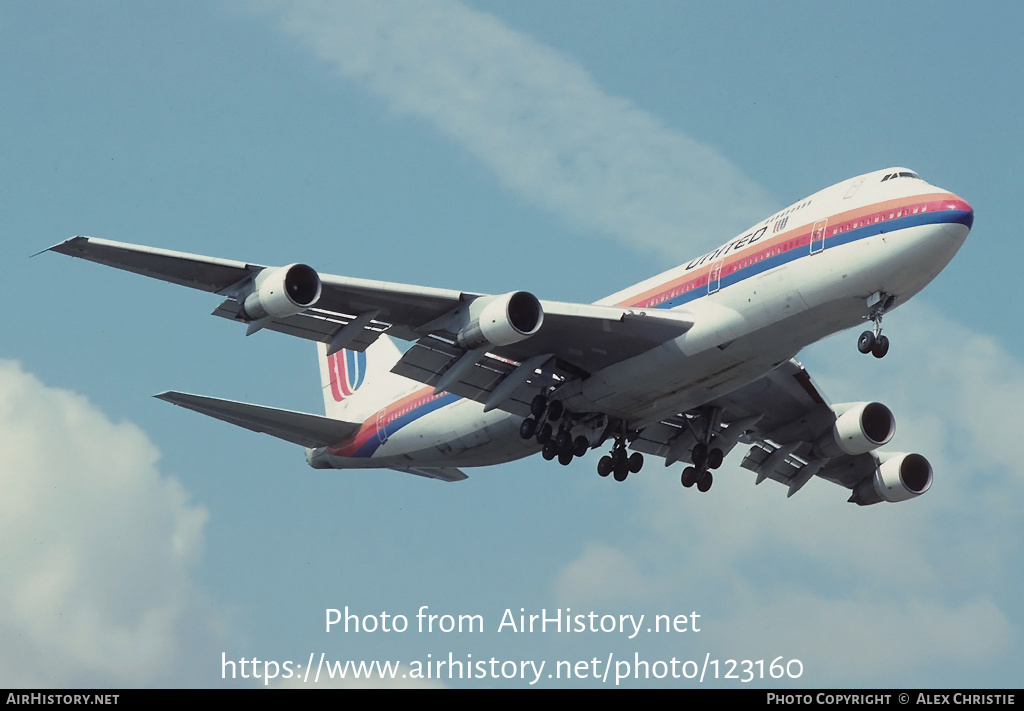 Aircraft Photo of N161UA | Boeing 747-238B | United Airlines | AirHistory.net #123160