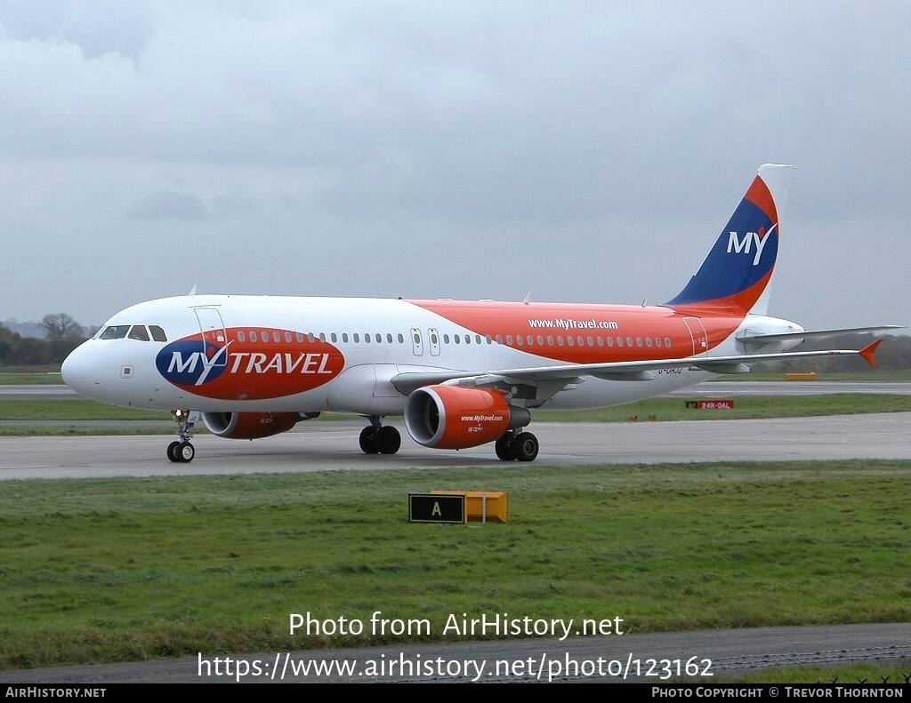 Aircraft Photo of G-DHJZ | Airbus A320-214 | MyTravel Airways | AirHistory.net #123162