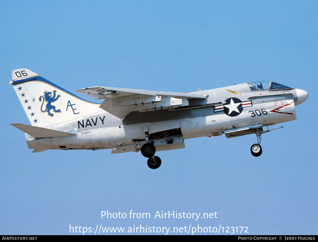 Aircraft Photo of 159647 | LTV A-7E Corsair II | USA - Navy | AirHistory.net #123172