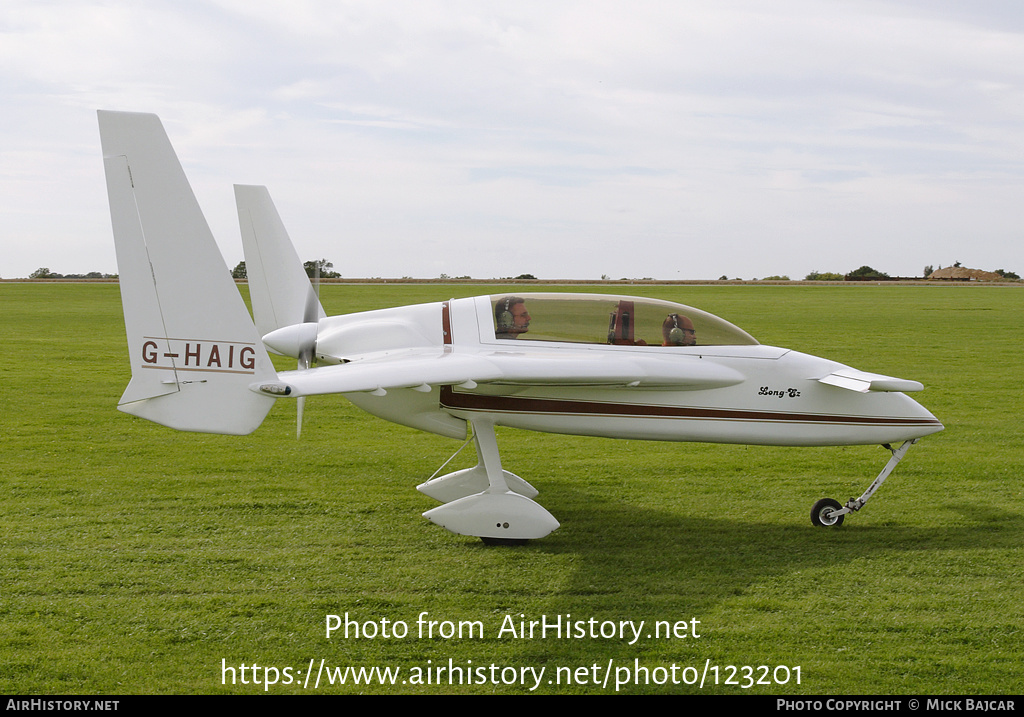 Aircraft Photo of G-HAIG | Rutan 61 Long-EZ | AirHistory.net #123201