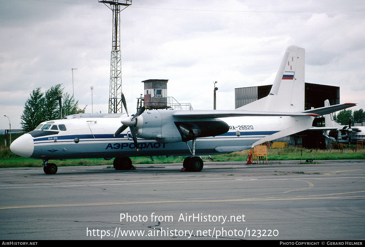 Aircraft Photo of RA-26520 | Antonov An-26 | Aeroflot | AirHistory.net #123220