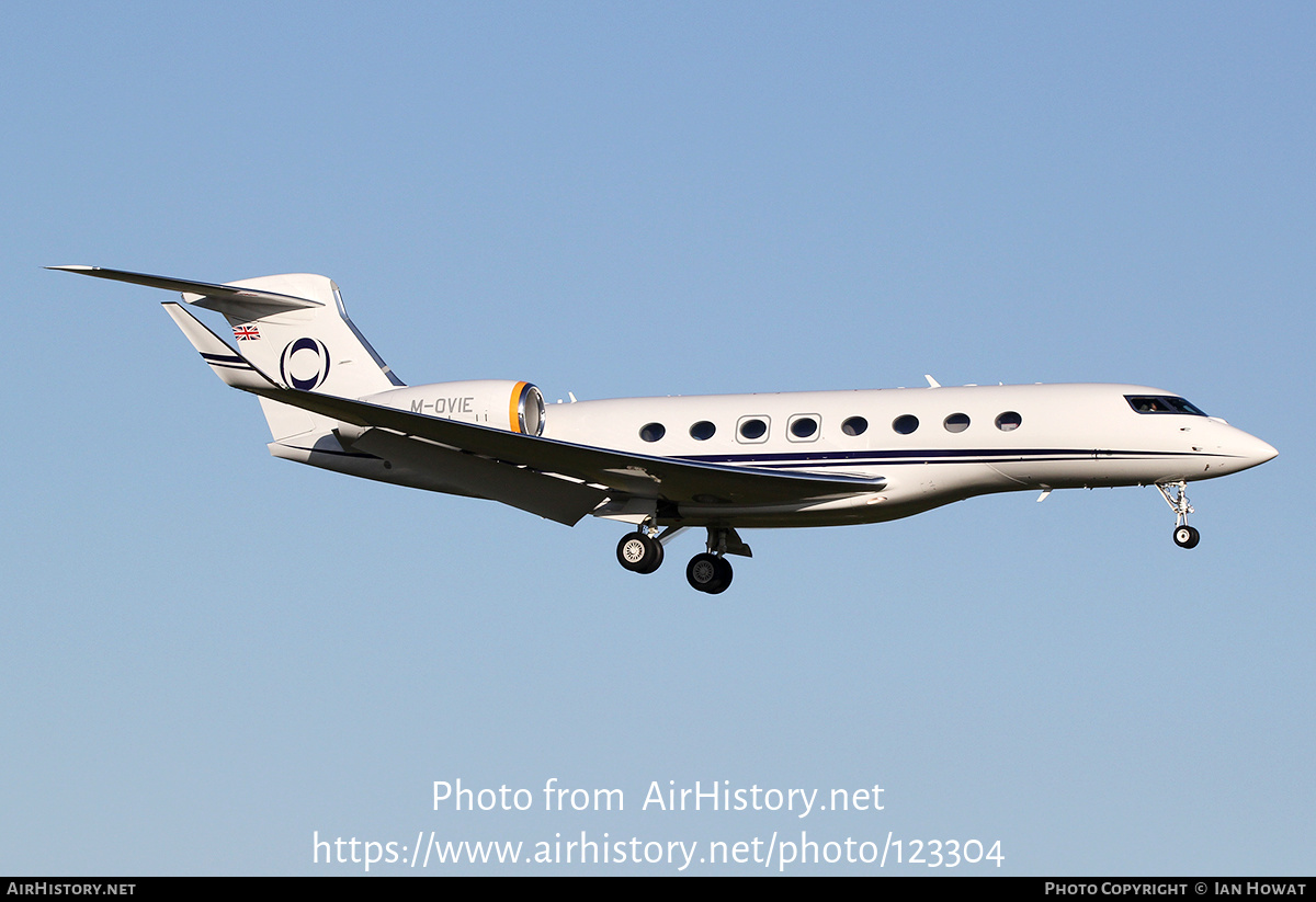 Aircraft Photo of M-OVIE | Gulfstream Aerospace G650 (G-VI) | Ineos Group | AirHistory.net #123304