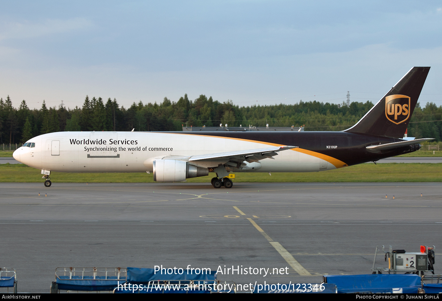 Aircraft Photo of N310UP | Boeing 767-34AF/ER | United Parcel Service - UPS | AirHistory.net #123346