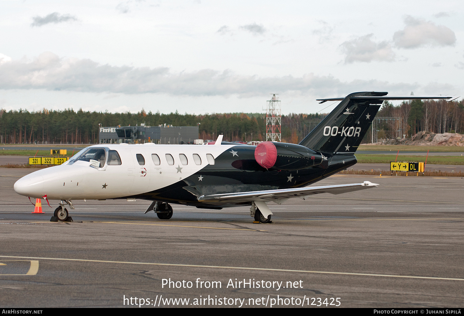 Aircraft Photo of OO-KOR | Cessna 525A CitationJet CJ2+ | AirHistory.net #123425