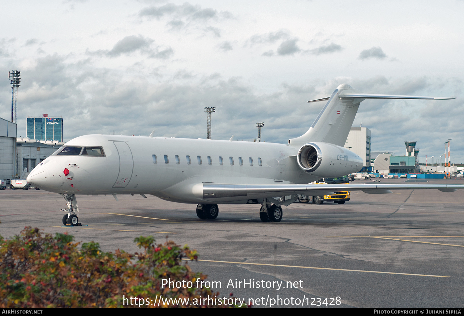 Aircraft Photo of OE-INL | Bombardier Global 5000 (BD-700-1A11) | AirHistory.net #123428