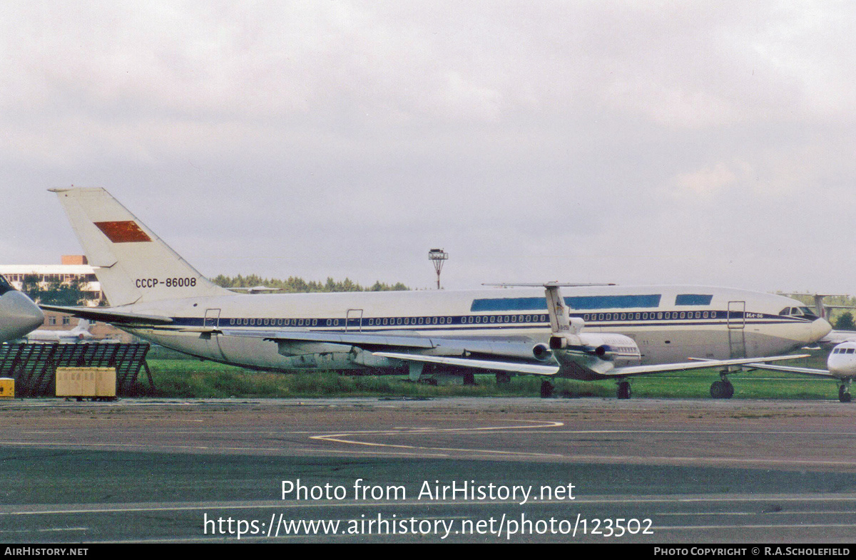 Aircraft Photo of CCCP-86008 | Ilyushin Il-86 | Aeroflot | AirHistory.net #123502