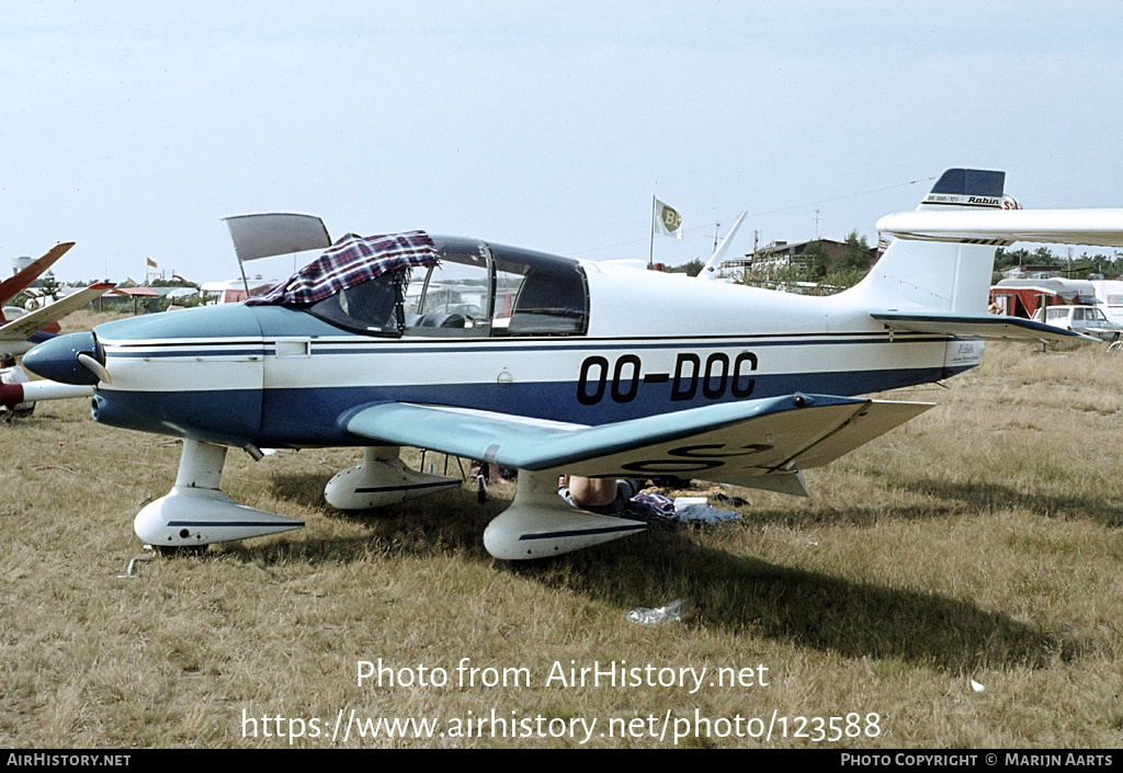 Aircraft Photo of OO-DOC | Robin DR-300-125 | AirHistory.net #123588