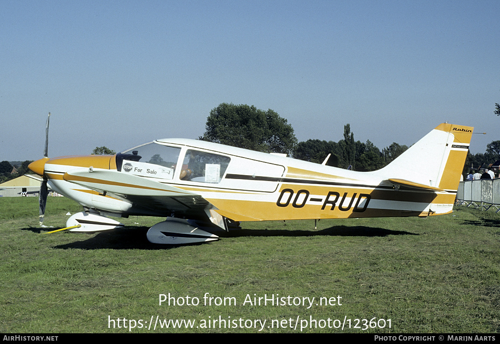 Aircraft Photo of OO-RUD | Robin HR-100-200B Royale | AirHistory.net #123601