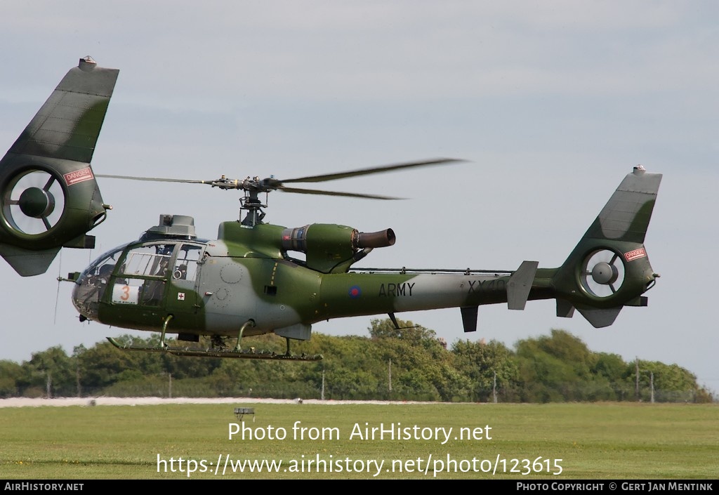 Aircraft Photo of XX403 | Aerospatiale SA-341B Gazelle AH1 | UK - Army | AirHistory.net #123615