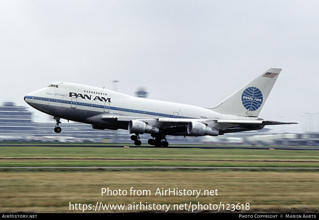 Aircraft Photo of N531PA | Boeing 747SP-21 | Pan American World Airways - Pan Am | AirHistory.net #123618