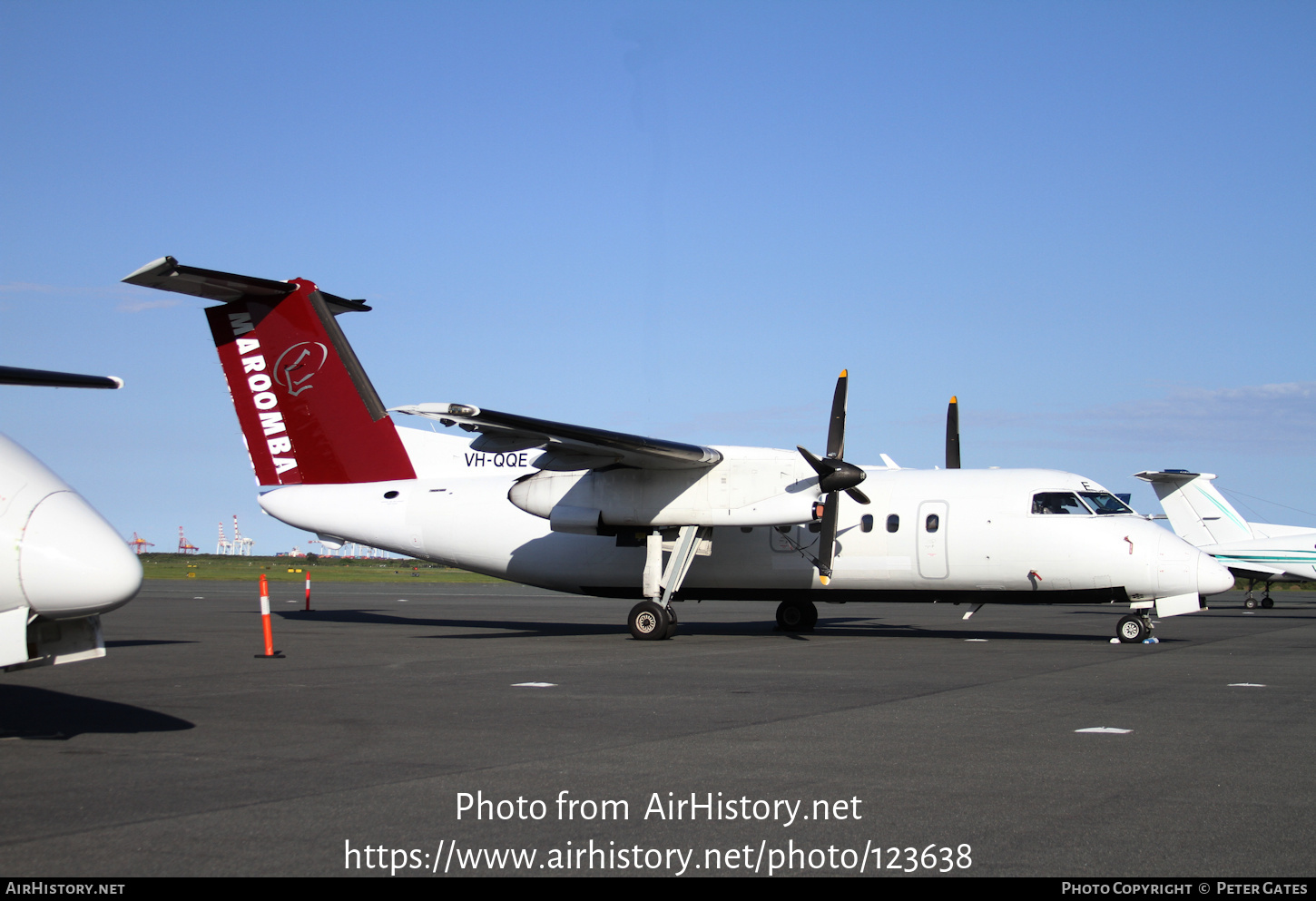 Aircraft Photo of VH-QQE | De Havilland Canada DHC-8-102 Dash 8 | Maroomba Airlines | AirHistory.net #123638