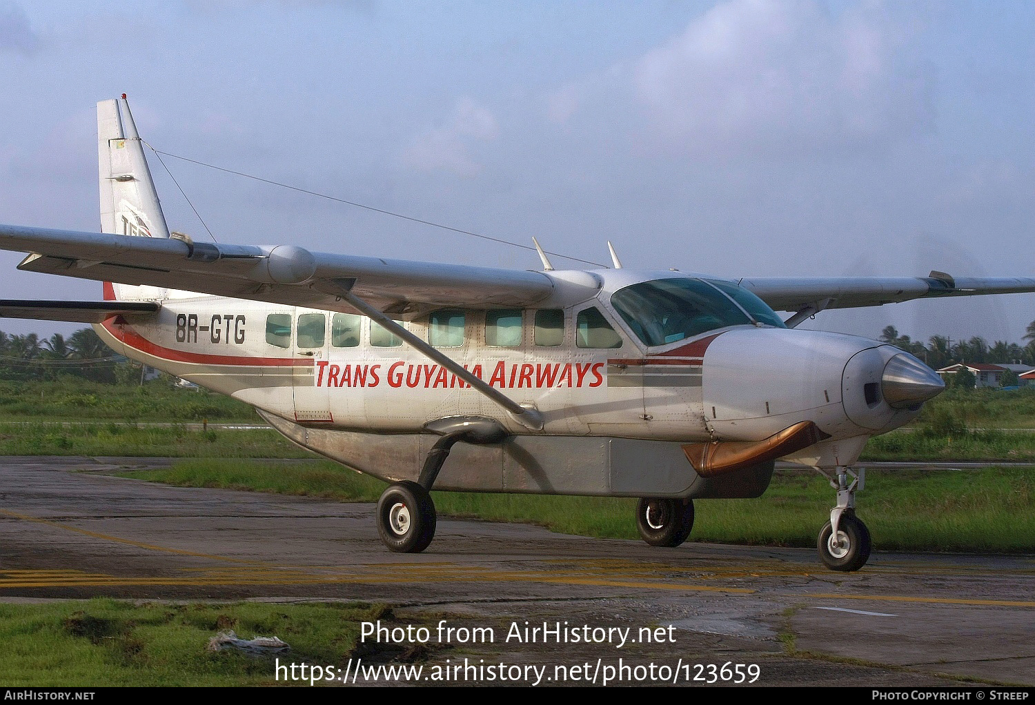 Aircraft Photo of 8R-GTG | Cessna 208B Grand Caravan | Trans Guyana Airways | AirHistory.net #123659