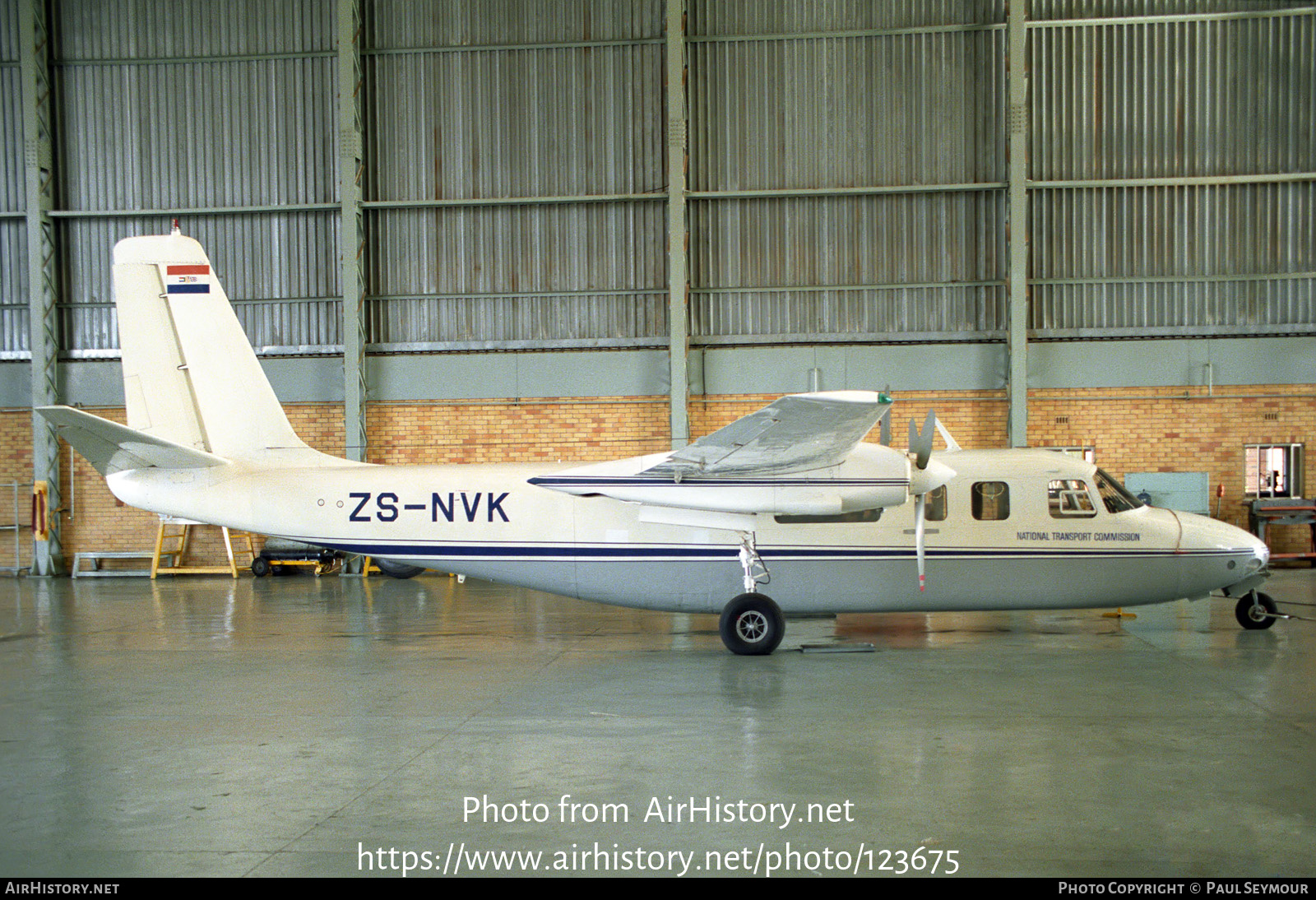 Aircraft Photo of ZS-NVK | Aero Commander 680FL Grand Commander | National Transport Commission | AirHistory.net #123675