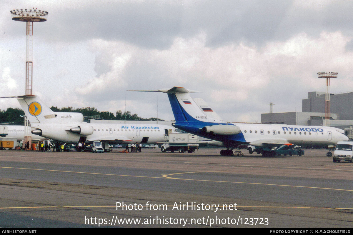 Aircraft Photo of RA-65093 | Tupolev Tu-134A-3 | Pulkovo Airlines | AirHistory.net #123723