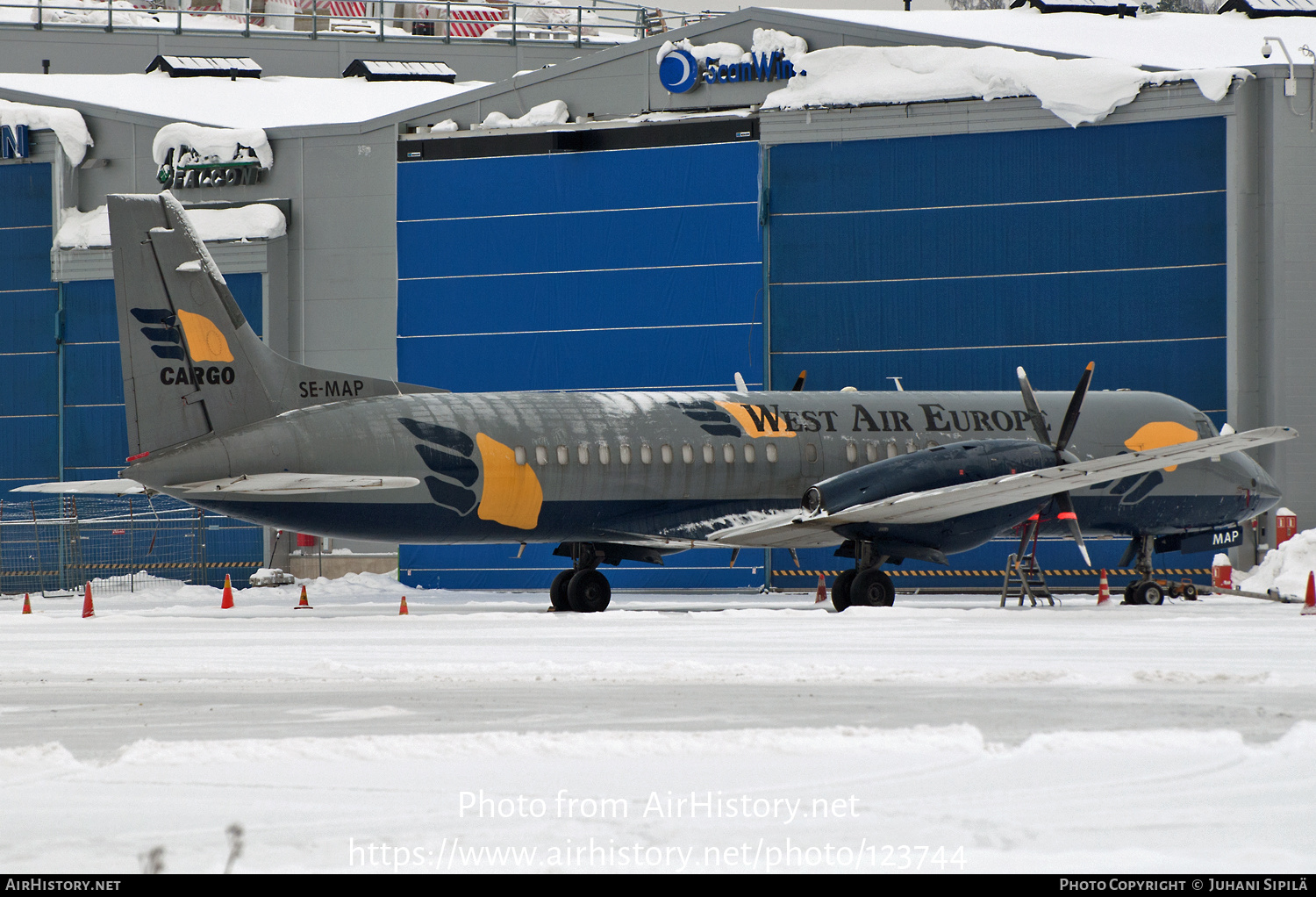 Aircraft Photo of SE-MAP | British Aerospace ATP | West Air Europe Cargo | AirHistory.net #123744