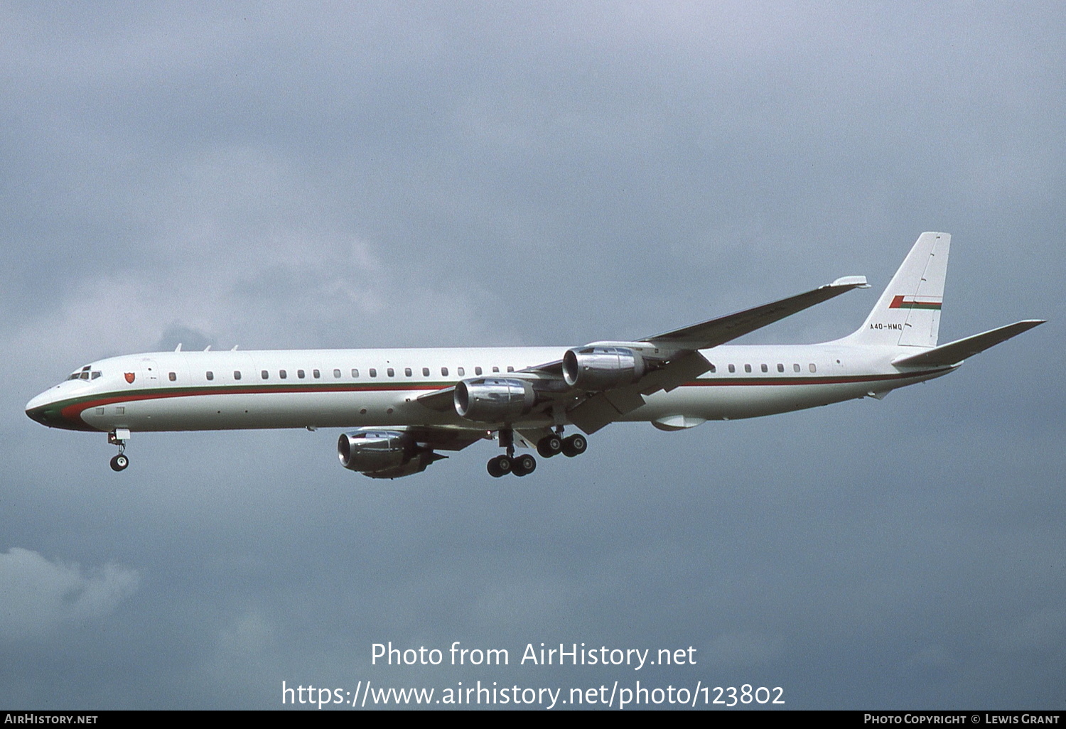 Aircraft Photo of A4O-HMQ | McDonnell Douglas DC-8-73CF | Oman Royal Flight | AirHistory.net #123802