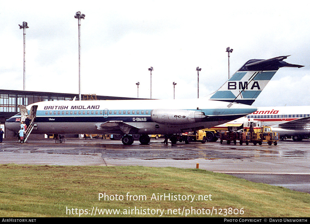 Aircraft Photo of G-BMAB | Douglas DC-9-15 | British Midland Airways - BMA | AirHistory.net #123806