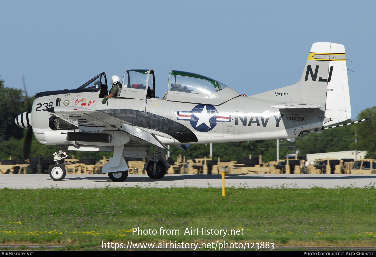 Aircraft Photo of N4168E / NX4168E / 146239 | North American T-28C Trojan | USA - Navy | AirHistory.net #123883