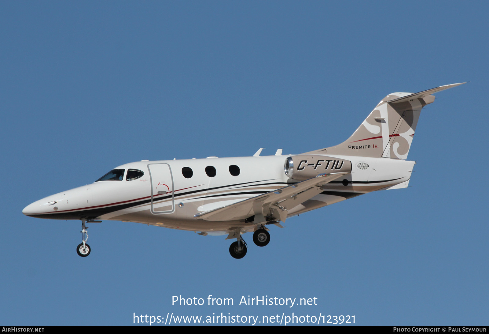 Aircraft Photo of C-FTIU | Raytheon 390 Premier IA | AirHistory.net #123921