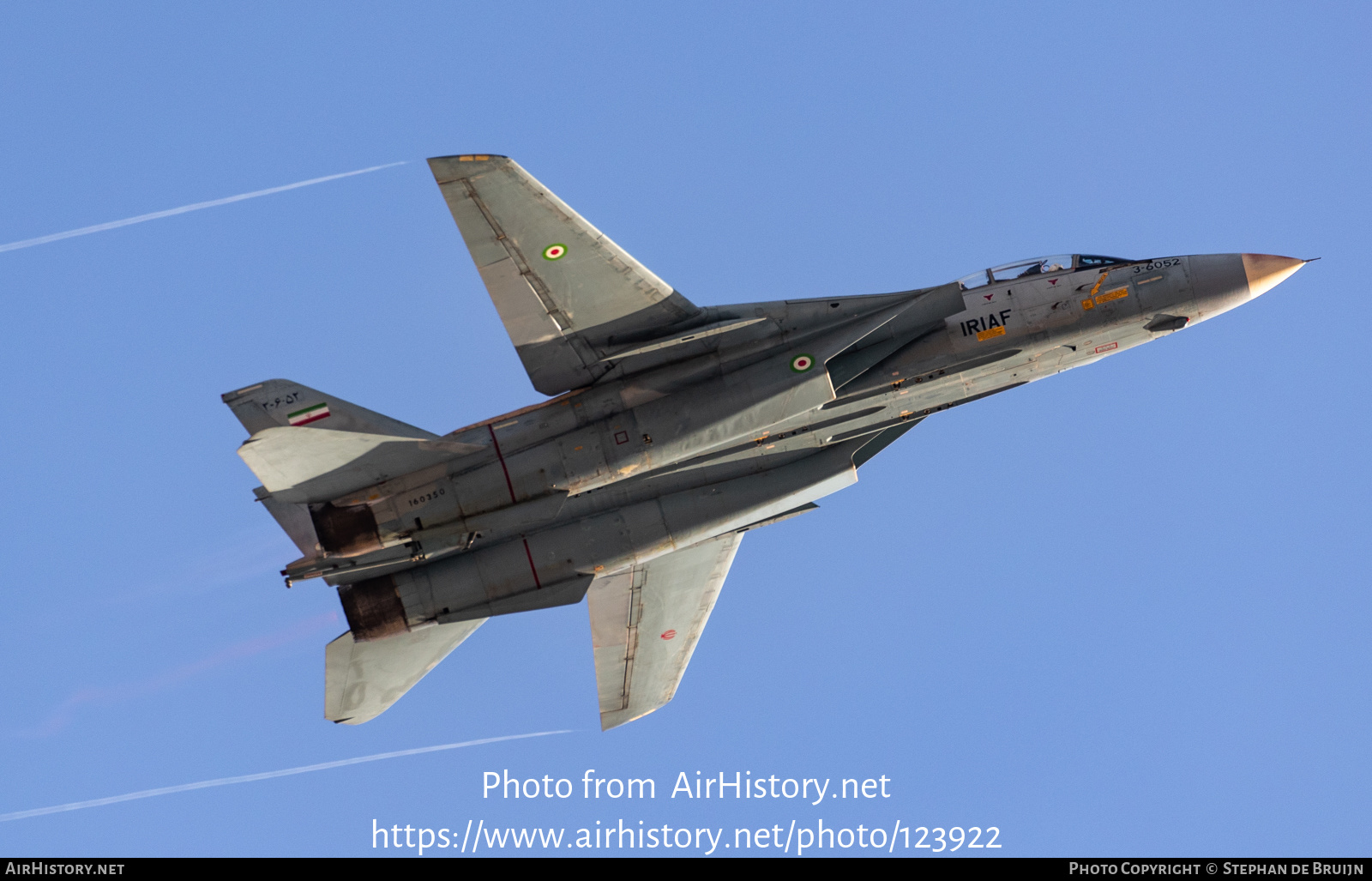 Aircraft Photo of 3-6052 / 160350 | Grumman F-14A Tomcat | Iran - Air Force | AirHistory.net #123922