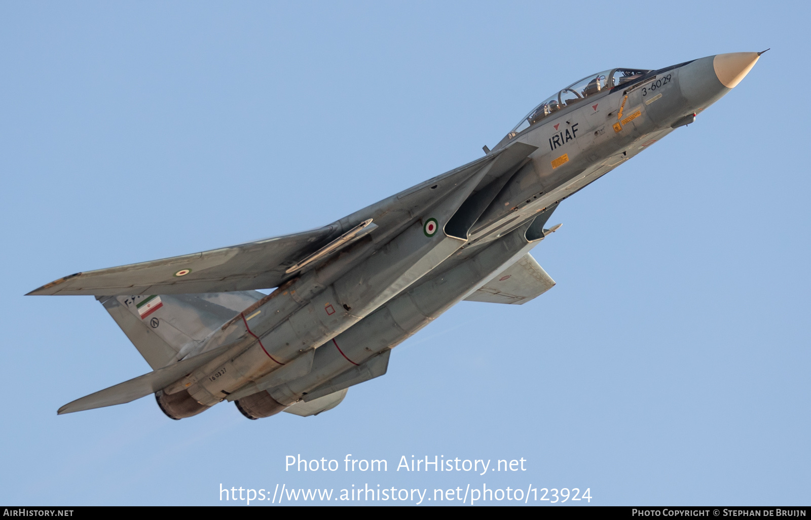 Aircraft Photo of 3-6029 / 160327 | Grumman F-14A Tomcat | Iran - Air Force | AirHistory.net #123924