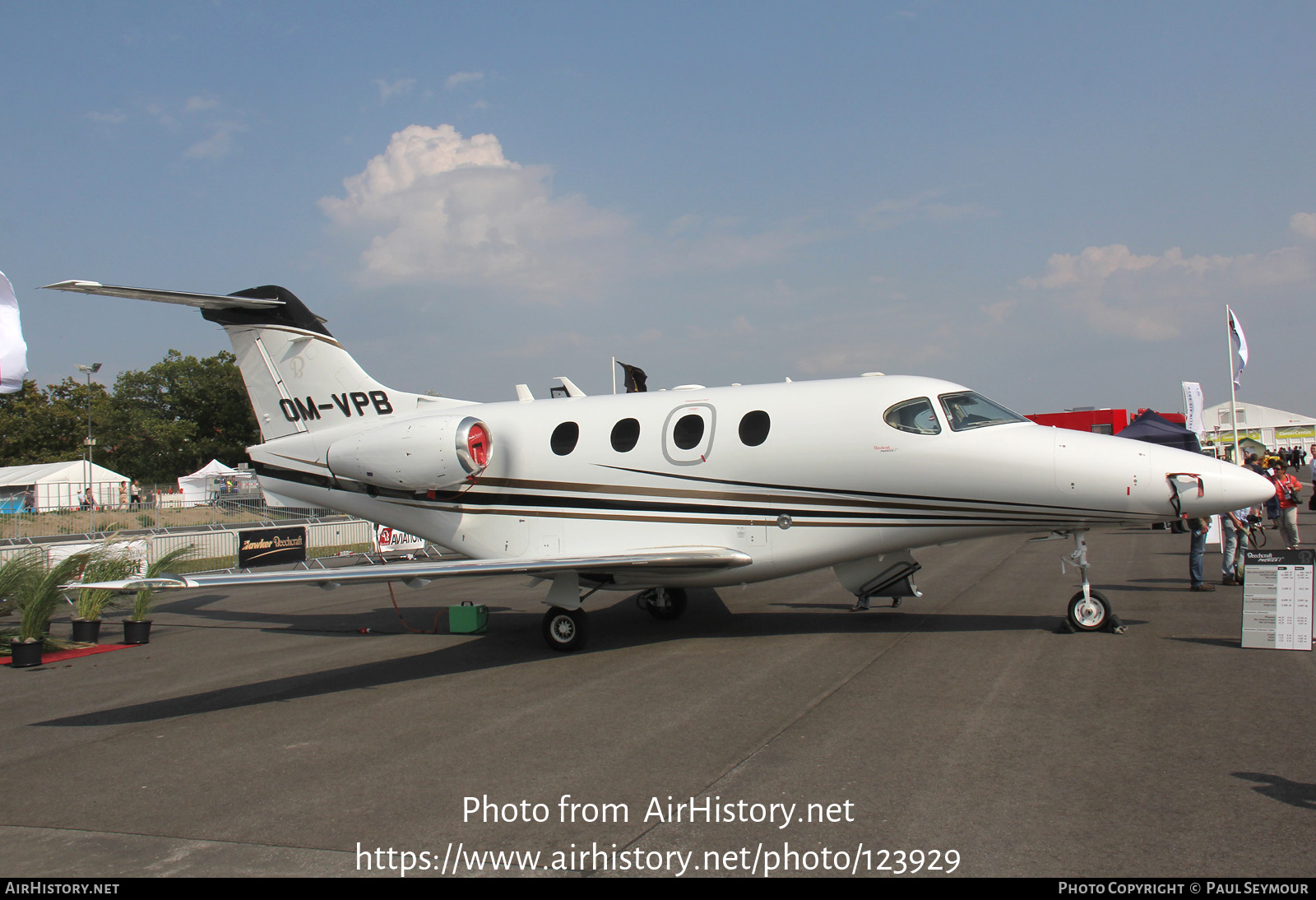 Aircraft Photo of OM-VPB | Hawker Beechcraft 390 Premier IA | AirHistory.net #123929