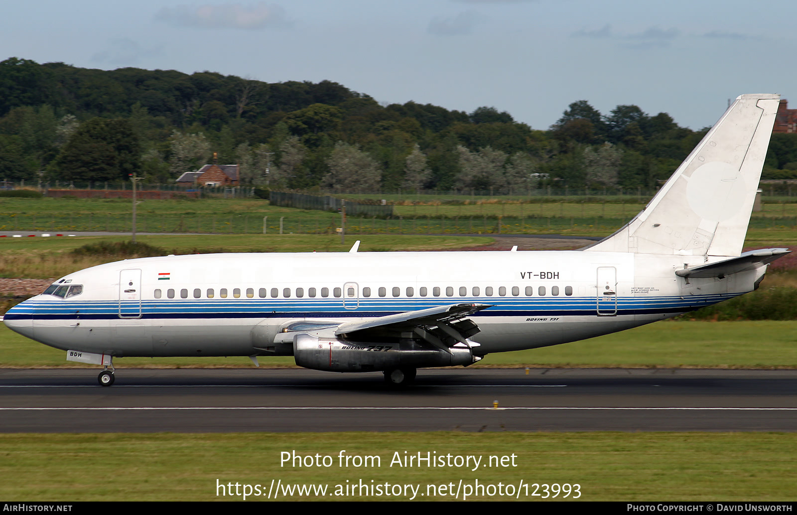 Aircraft Photo of VT-BDH | Boeing 737-25C/Adv(F) | AirHistory.net #123993