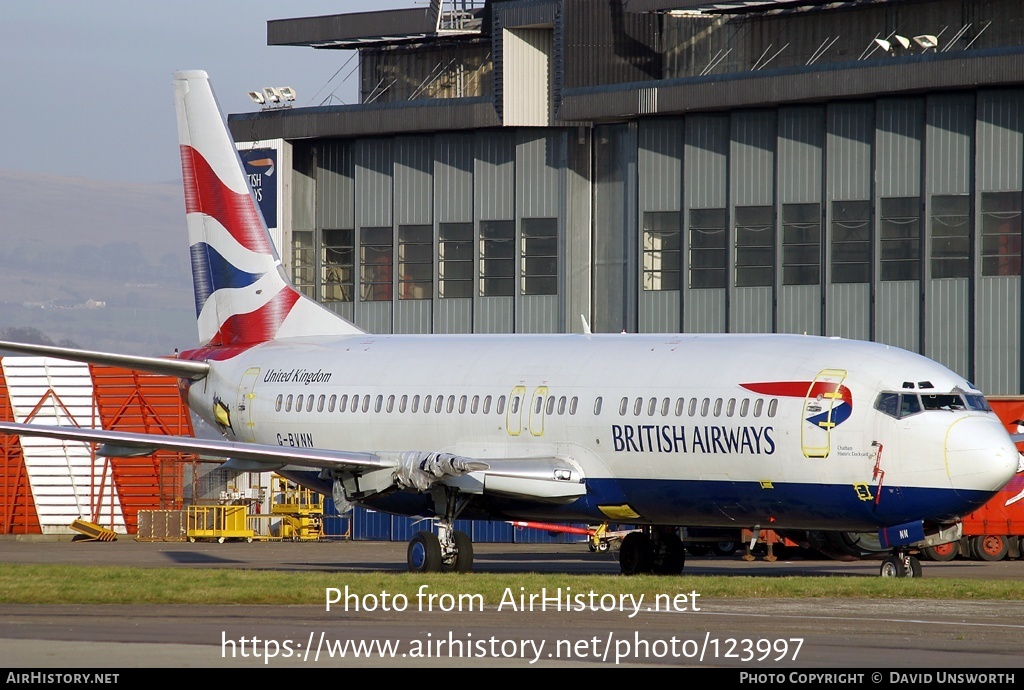 Aircraft Photo of G-BVNN | Boeing 737-4S3 | British Airways | AirHistory.net #123997