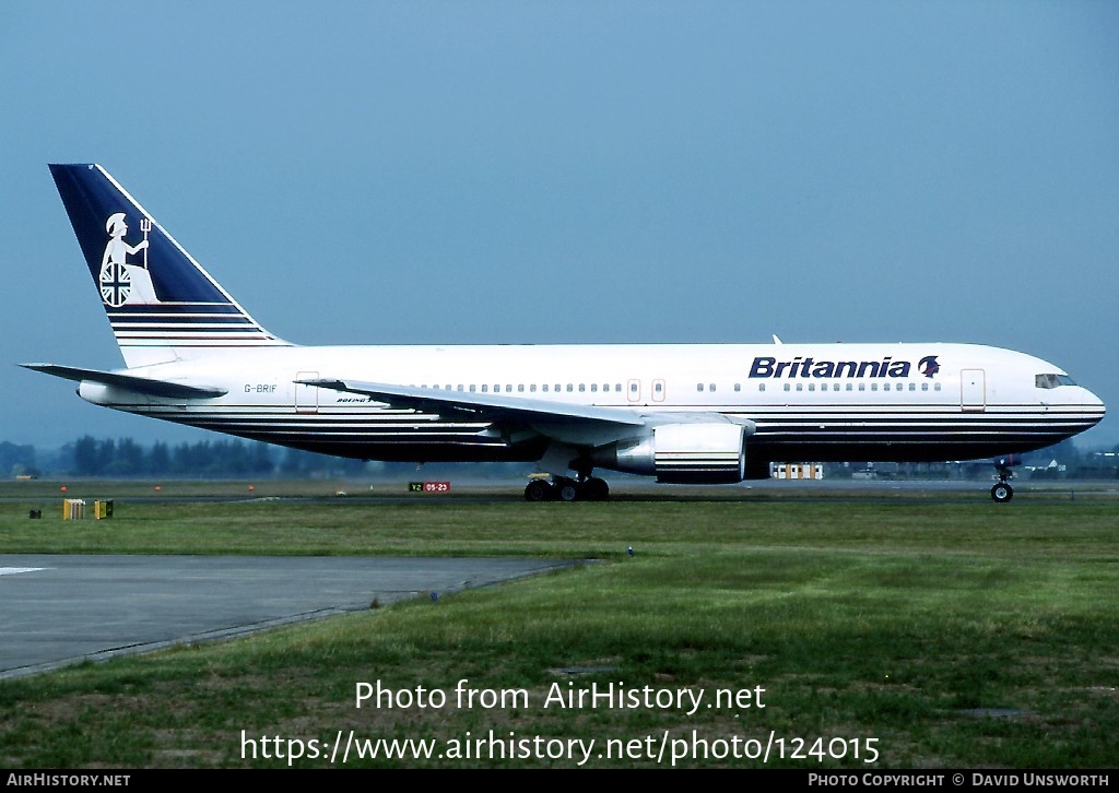 Aircraft Photo of G-BRIF | Boeing 767-204/ER | Britannia Airways | AirHistory.net #124015