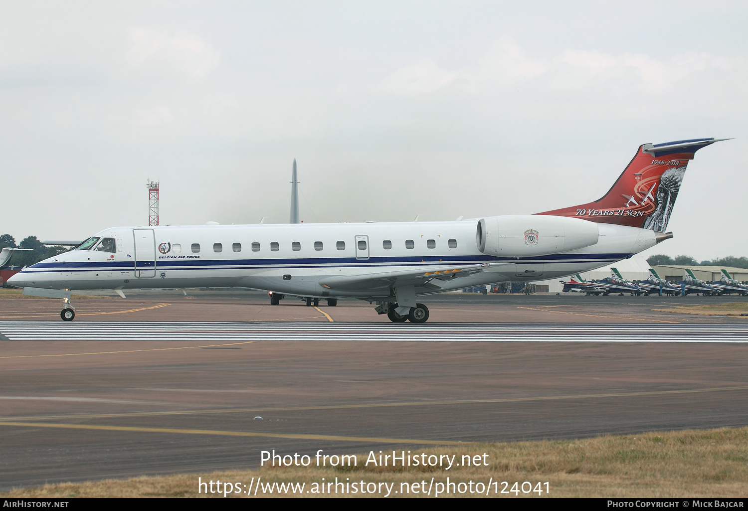 Aircraft Photo of CE-02 | Embraer ERJ-135LR (EMB-135LR) | Belgium - Air Force | AirHistory.net #124041