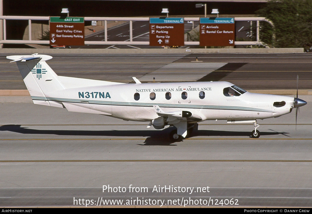 Aircraft Photo of N317NA | Pilatus PC-12/45 | Native American Air Ambulance | AirHistory.net #124062