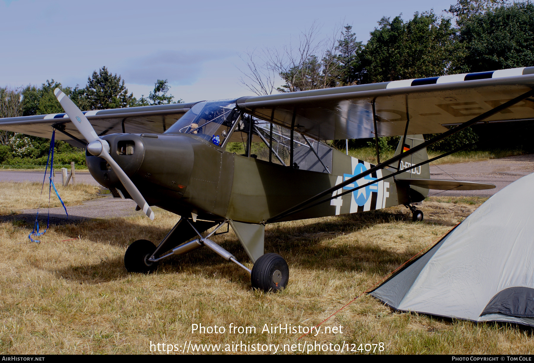 Aircraft Photo of D-ERDJ | Piper PA-18-150 Super Cub | USA - Air Force | AirHistory.net #124078