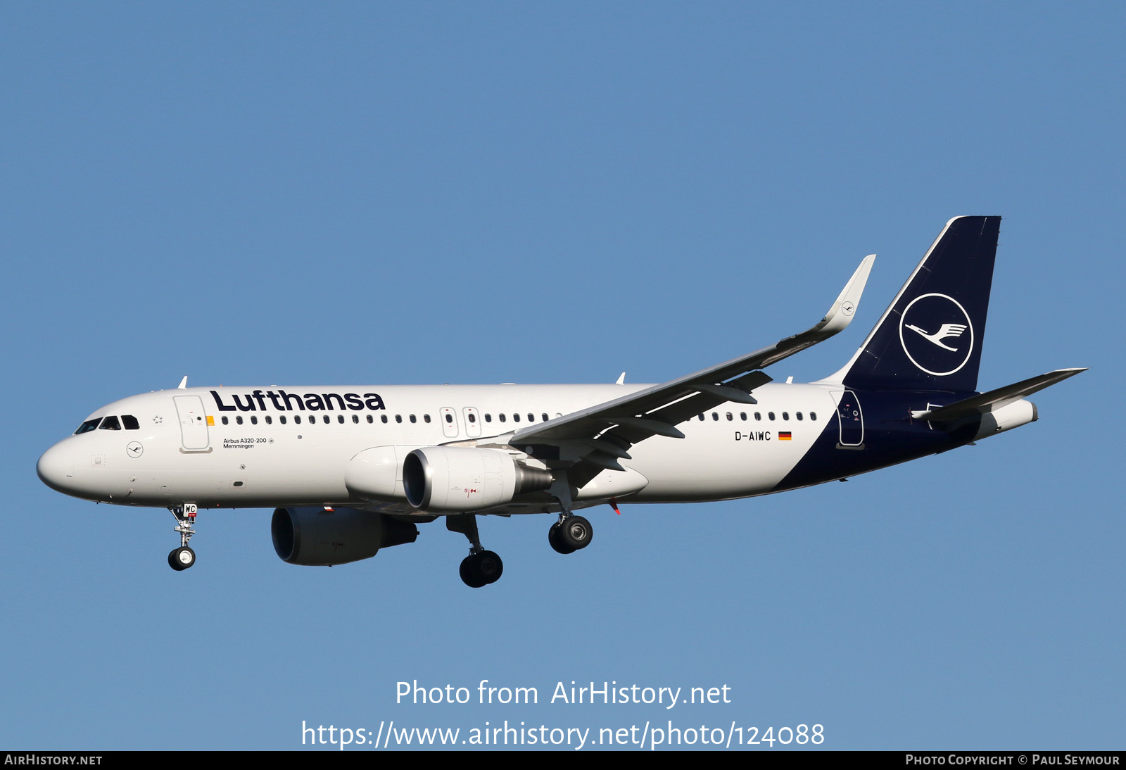 Aircraft Photo of D-AIWC | Airbus A320-214 | Lufthansa | AirHistory.net #124088