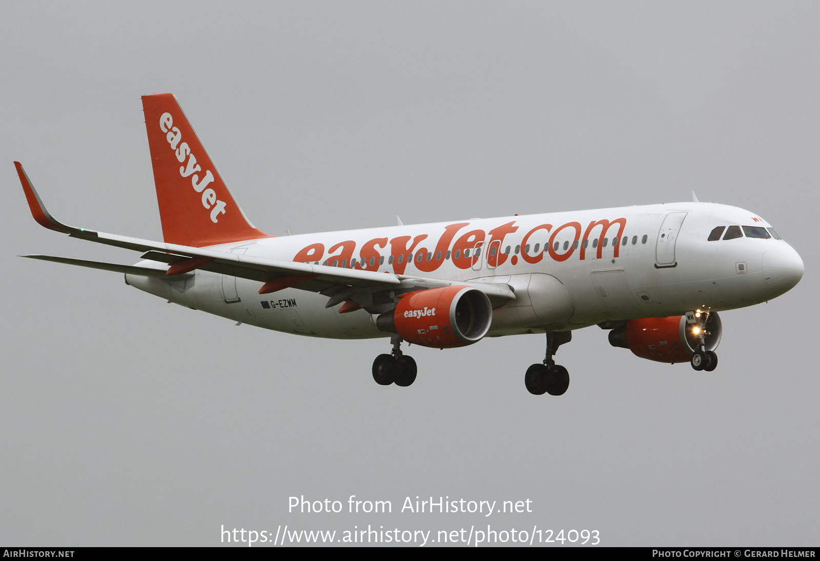 Aircraft Photo of G-EZWM | Airbus A320-214 | EasyJet | AirHistory.net #124093